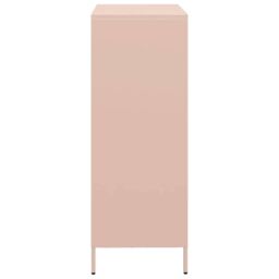 Berkfield Home Highboard¬†Pink 68x39x103.5 cm Steel in Pink - thumbnail 6