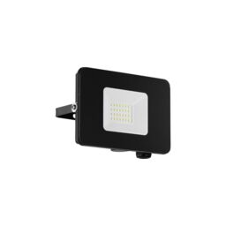 Loops IP65 Outdoor Wall Flood Light Black Adjustable 20W Built in LED Porch Lamp