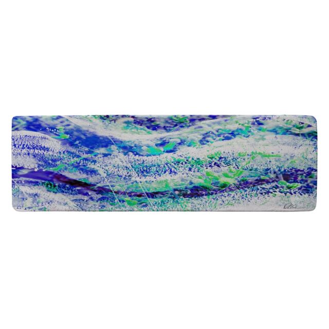 Benjamin Tate Design Blue Wilderness Runner Rug in Natural - Size: 67 cm x 230 cm - image 1