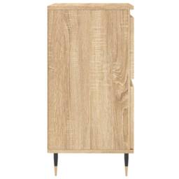 Berkfield Home Sideboard Sonoma Oak 60x35x70 cm Engineered Wood in Brown - Size: 60 x 35 x 70 cm - thumbnail 7