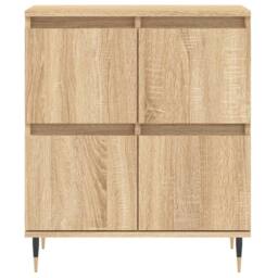 Berkfield Home Sideboard Sonoma Oak 60x35x70 cm Engineered Wood in Brown - Size: 60 x 35 x 70 cm - thumbnail 5