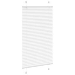 Berkfield Home Pleated Blind White 70x150 cm Fabric Width 69.4 cm Polyester