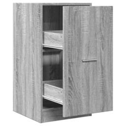 Berkfield Home Elegant Apothecary Cabinet Grey Sonoma 40x41x77.5 cm Engineered Wood - thumbnail 3