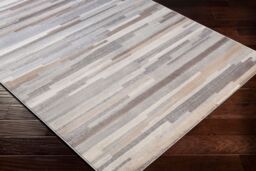 Livabliss Roma-Modern Grey Brown White Living Dining Bedroom Rug in Mid Grey - Size: 200 cm x 275 cm - thumbnail 6