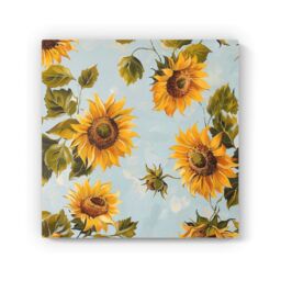 Warren Reed - Designer Summer Sunflowers Canvas - Size: w40 inch x h40 inch - thumbnail 2