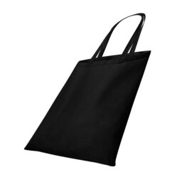 Westford Mill Cotton Tote Bag in Black - thumbnail 2