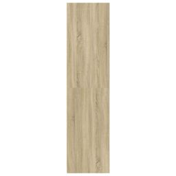Berkfield Home Wardrobe Sonoma Oak 50x50x200 cm Engineered Wood in Brown - Size: 50 x 50 x 200 cm - thumbnail 5