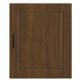 Berkfield Home Kitchen Wall Cabinets 2 pcs¬†Porto Brown Oak Engineered Wood - thumbnail 6