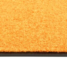 Berkfield Home Doormat Washable Orange 90x120 cm - thumbnail 3