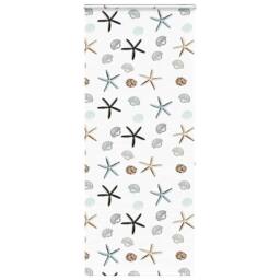 Berkfield Home Shower Roller Blind with Cassette 110x240 cm Fabric Width 106 cm in White - thumbnail 2