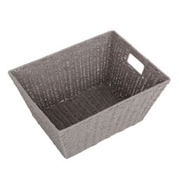 Red Hamper Large Grey Paper Rope Deep Tray in Brown - thumbnail 3