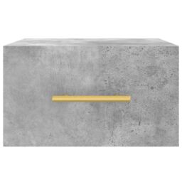 Berkfield Home Wall-mounted Bedside Cabinets 2 pcs Concrete Grey 35x35x20 cm - Size: 35 x 35 x 20 cm - thumbnail 6