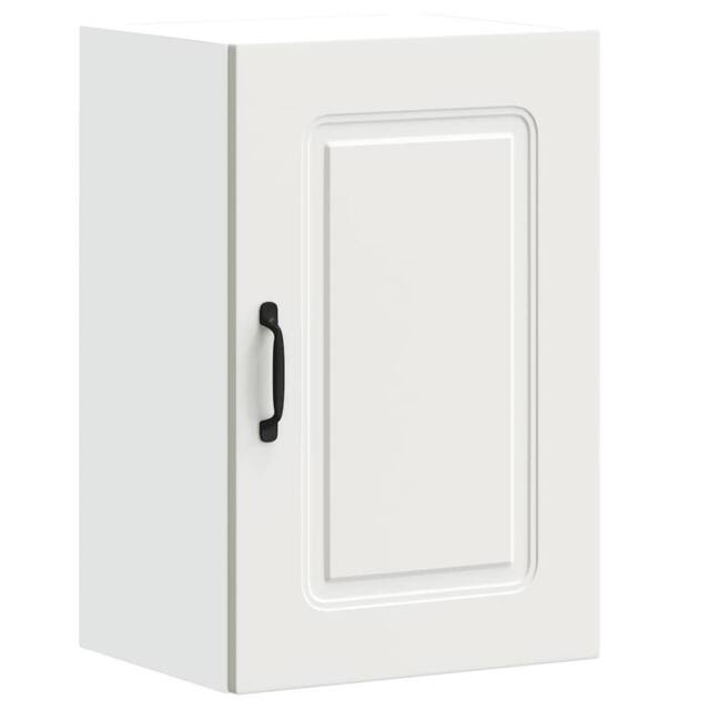 Berkfield Home Kitchen Wall Cabinet Kalmar White Engineered Wood - image 1