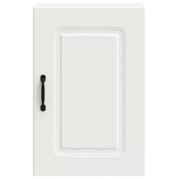 Berkfield Home Kitchen Wall Cabinet Kalmar White Engineered Wood - thumbnail 5