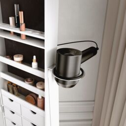 CARME HOME Zoey White Full Length LED Mirror Jewellery Cabinet - thumbnail 5