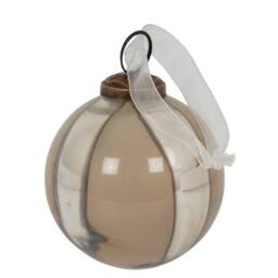 Lemon Pavilion Furniture and Decor Ombre Baubles (Set of 6) - Glass - L8 x W8 x H8 cm - Silver - thumbnail 2