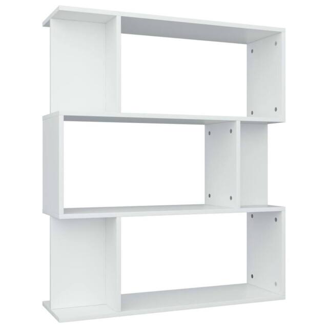 Berkfield Home Book Cabinet/Room Divider White 80x24x96 cm Engineered Wood - Size: 80 x 24 x 96 cm - image 1