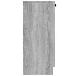 Berkfield Home Sideboard Grey Sonoma 30x30x70 cm Engineered Wood - Size: 30 x 30 x 70 cm - thumbnail 7
