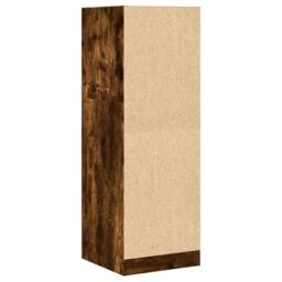 Berkfield Home Elegant Apothecary Cabinet Smoked Oak 40x41x118 cm Engineered Wood in Brown - Size: 40 x 41 x 118 cm - thumbnail 7