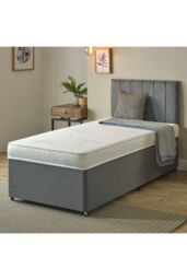 eXtreme Comfort Ltd Solano Orthopaedic Foam Mattress 14cm Deep High-Density Ortho Foam in White - Size: Single