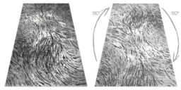 RugsX Araz 0W3983 Rug in Grey - Size: 80 cm x 150 cm - thumbnail 2