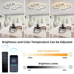 Garwarm 100cm LED Dimmabale Reversable Ceiling Fan with Lights & Remote in White - thumbnail 8