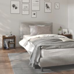 Berkfield Home Bed Cabinets 2 pcs Brown Oak 40x30x40 cm Engineered Wood - Size: 40 x 30 x 40 cm - thumbnail 6