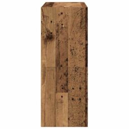 Berkfield Home Cabinets with 2 Drawers 2 pcs Old Wood 60x31x40 cm Engineered Wood in Brown - Size: 60 x 31 x 40 cm - thumbnail 6