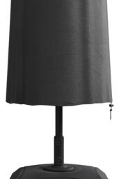 Living and Home Outdoor Waterproof Garden Parasol Cover for Centre-Pole Umbrella in Black - thumbnail 7