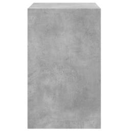 Berkfield Home Shoe Cabinet Concrete Grey 60x42x69 cm Engineered Wood - Size: 60 x 42 x 69 cm - thumbnail 6