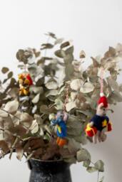 Lily & Me Musical Gent Felt Friends Christmas Tree Decoration - thumbnail 5