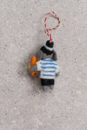 Lily & Me Musical Gent Felt Friends Christmas Tree Decoration - thumbnail 3
