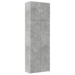 Berkfield Home Highboard Concrete Grey 80x42.5x249 cm Engineered Wood - thumbnail 2