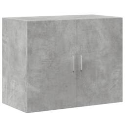 Berkfield Home Highboard Concrete Grey 80x42.5x249 cm Engineered Wood - thumbnail 6