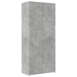 Berkfield Home Highboard Concrete Grey 80x42.5x249 cm Engineered Wood - thumbnail 4