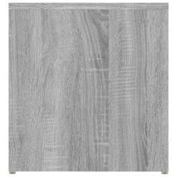 Berkfield Home Side Table Grey Sonoma 59x36x38 cm Engineered Wood - Size: 59 x 36 x 38 cm - thumbnail 5