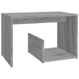 Berkfield Home Side Table Grey Sonoma 59x36x38 cm Engineered Wood - Size: 59 x 36 x 38 cm - thumbnail 2