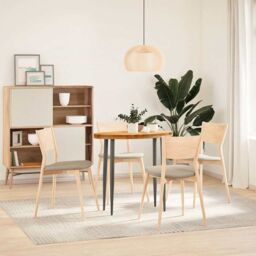 Berkfield Home Table Top Light Brown 80x40x4 cm Solid Wood Oak Oval - Size: 80 x 40 x 4 cm - thumbnail 3