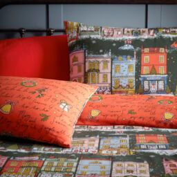 Furn Christmas Spirit Duvet Cover Set in Green - Size: King - thumbnail 2