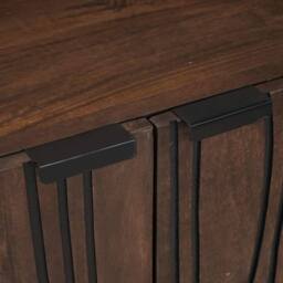 Berkfield Home Sideboard 60 x 33.5 x 75 cm Made from Solid Mango Wood in Brown - thumbnail 8