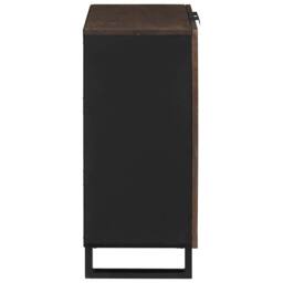 Berkfield Home Sideboard 60 x 33.5 x 75 cm Made from Solid Mango Wood in Brown - thumbnail 4