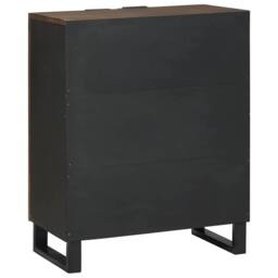 Berkfield Home Sideboard 60 x 33.5 x 75 cm Made from Solid Mango Wood in Brown - thumbnail 5