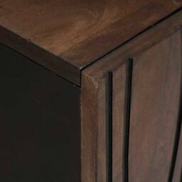 Berkfield Home Sideboard 60 x 33.5 x 75 cm Made from Solid Mango Wood in Brown - thumbnail 7