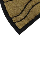 JVL Comfort Halfmoon Coir Tuffscrape 40x70cm Sunset in Natural - Size: 40 cm x 70 cm - thumbnail 4