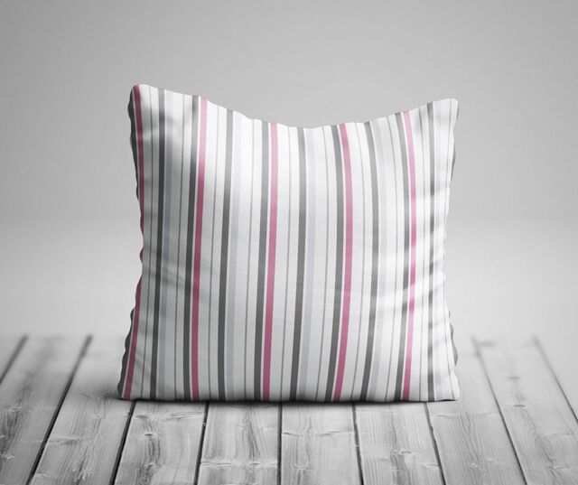 Rapport Home Laura Polyester Cushion Cover (45x45 cm) in Pink - Size: 45 cm x 45 cm - image 1