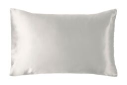Silky Silks 100% Mulberry Silk Standard Pillowcase in White - Size: Standard Pillow Case - thumbnail 2