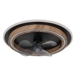 Netlighting Bozan Ceiling Fan Black 3 Blade LED Dimmable 2700-6500K Remote - thumbnail 2