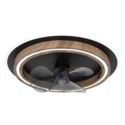Netlighting Bozan Ceiling Fan Black 3 Blade LED Dimmable 2700-6500K Remote - thumbnail 5