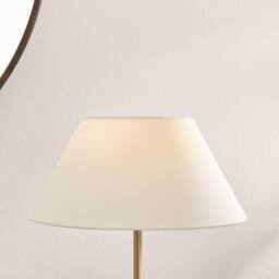 FurnitureboxUK Joceline White Marble Round Table Lamp - thumbnail 4
