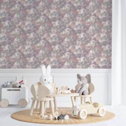 Arthouse Vanilla Skies Wallpaper in Dusty Pink - thumbnail 5